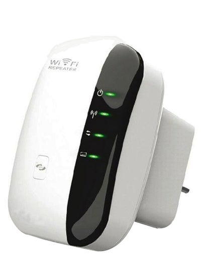 Buy Signal Booster Wireless Wi-Fi Repeater 15centimeter White/Black in UAE