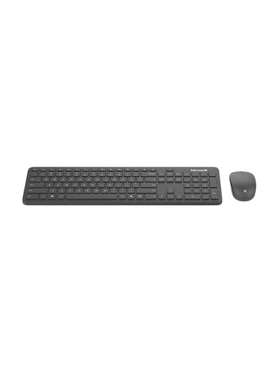اشتري مجموعة لوحة المفاتيح وماوس مزودة بخاصية البلوتوث لأجهزة الحاسوب المكتبي أسود في مصر