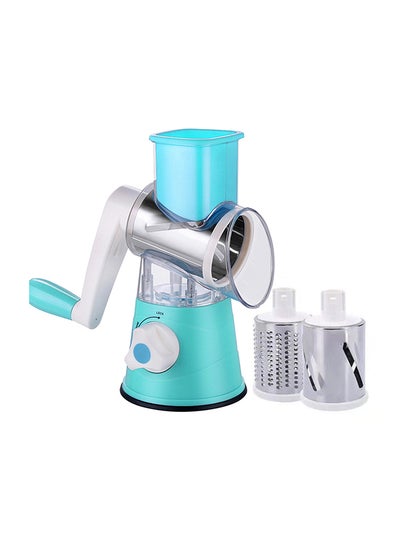 Buy Multifunctional Vegetable Slicer With Blade Sky Blue 24 x 12 x 19centimeter in Saudi Arabia