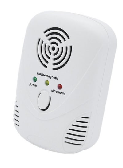 اشتري Electronic Ultrasonic Mosquito Repeller White في السعودية