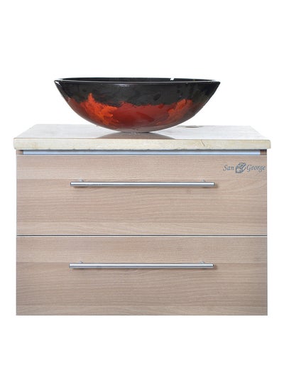 Buy Storage Cabinet With Sink Basin SSG-W-G7740 Multicolor 40x15x40cm in Egypt
