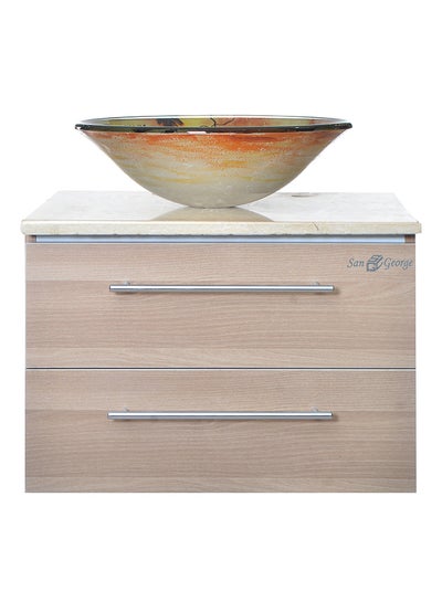 Buy Storage Cabinet With Sink Basin SSG-W-G7767 Multicolor 40x15x40cm in Egypt