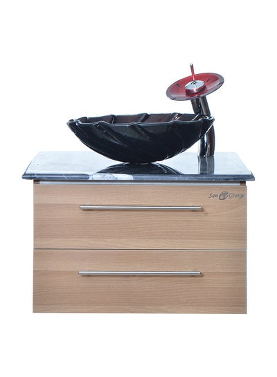 Buy Storage Cabinet With Sink Basin SSG-W-G7903 Multicolor 40x15x40cm in Egypt
