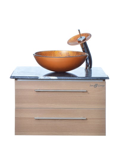 Buy Storage Cabinet With Sink Basin SSG-W-G7902 Multicolor 40x15x40cm in Egypt