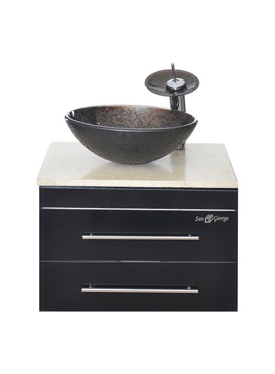 Buy Storage Cabinet With Sink Basin SSG-W-G7918 Multicolor 40x15x40cm in Egypt