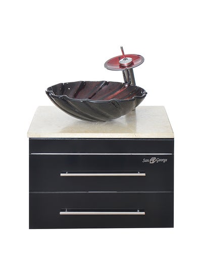 Buy Storage Cabinet With Sink Basin SSG-W-G7920 Multicolor 40x15x40cm in Egypt