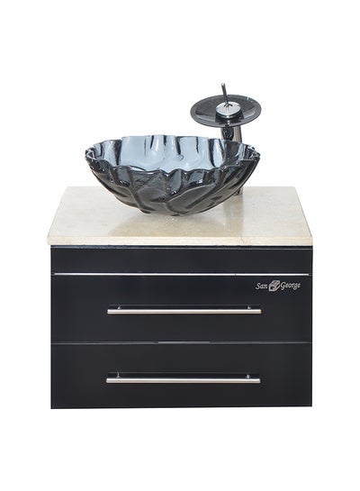 Buy Storage Cabinet With Sink Basin SSG-W-G7923 Multicolor 40x15x40cm in Egypt