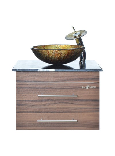 Buy Storage Cabinet With Sink Basin SSG-W-G7975 Multicolor 40x15x40cm in Egypt