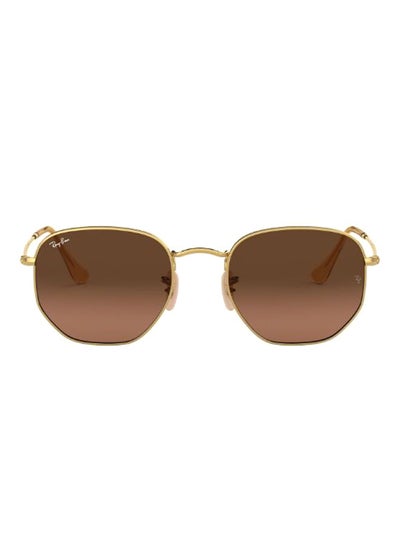 Buy Classic Hexagon Sunglasses - RB3548N 912443 54 - Lens Size: 54 mm - Gold in UAE