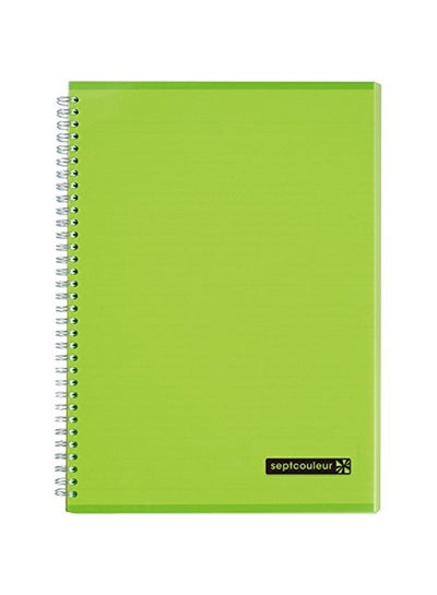 Buy Septcouleur A4 Notebook, 80 Pages Green in UAE