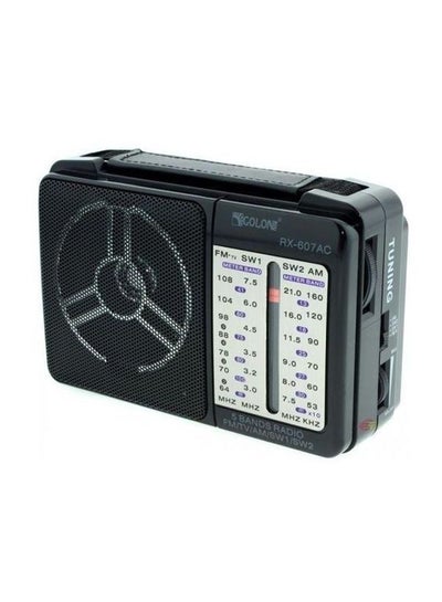 Buy Classic Portable Electric Radio 7 Black in Egypt