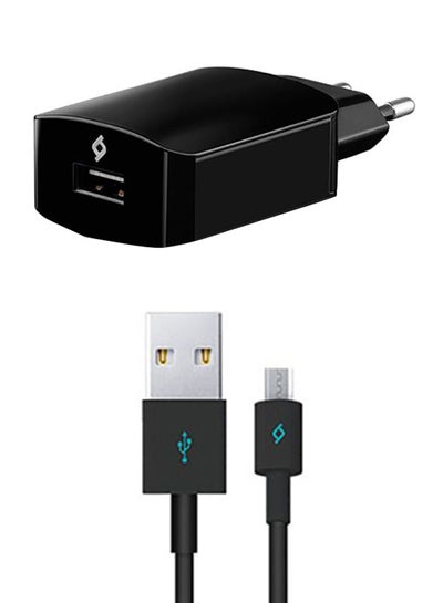 Buy USB Travel Speed Mobile Charger Black in Egypt