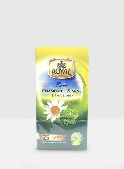 اشتري Blends Chamomile & Mint Tea 1.5 غم عبوة من 25 قطعة في الامارات