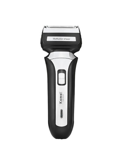 Buy Rechargeable Multi Function Shaver Black/White One Size in Egypt