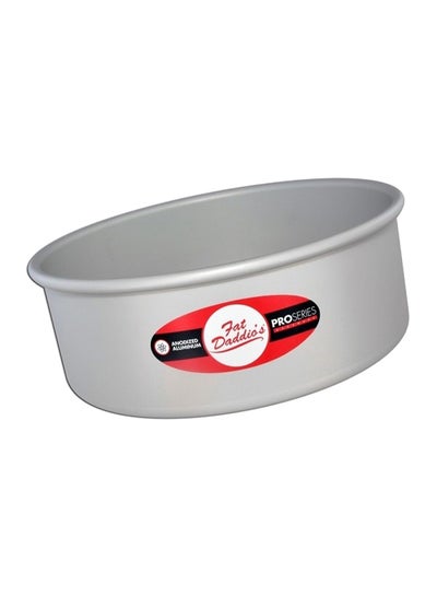 Buy Round Cake Bakeware Pan White 6 x 2inch in UAE