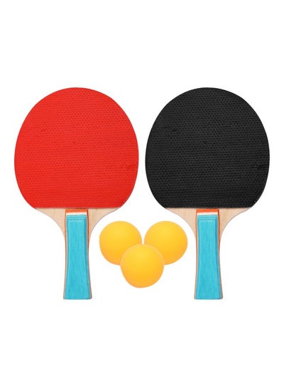 Buy Table Tennis Racket and Balls Set 25x3x20cm in UAE