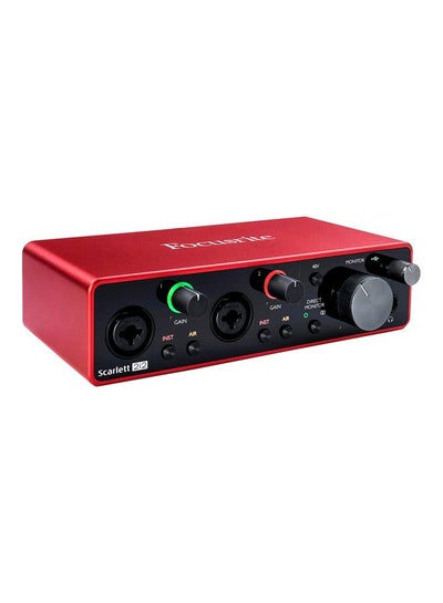 Buy Scarlett 2i2 3rd Gen USB Audio Interface With Pro Tools Scarlett 2i2 3rd Gen USB Audio Interface With Pro Tools Red/Black Red/Black in Saudi Arabia