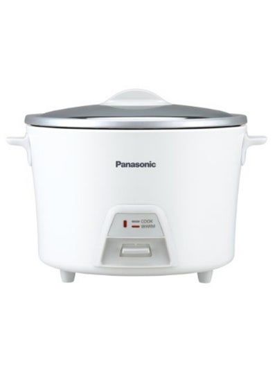 Buy 10-Cups Rice Cooker 1L 1.0 L 700.0 W SR-W18G White/Silver in UAE