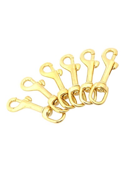 Buy 6-Piece Heavy Duty Diving Swiver Hook Set 15.5x10x2cm in UAE