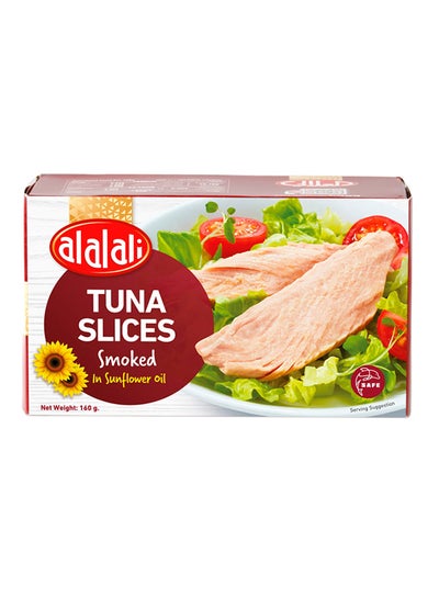 Buy Smoked Tuna Slices In Sunflower Oil 160grams in UAE