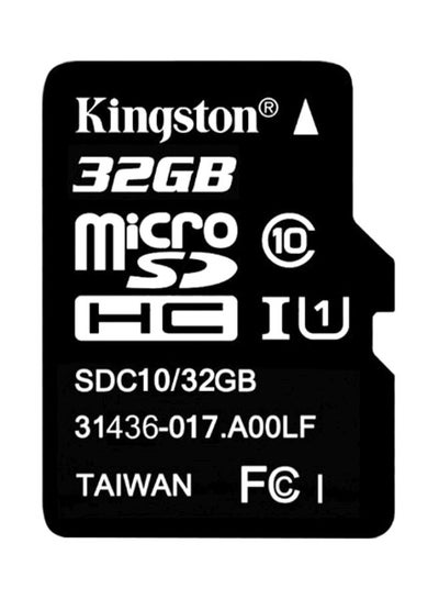 Buy Micro SDHC Flash Memory Card Black in Saudi Arabia