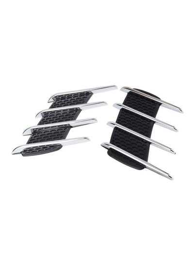 Buy 2-Piece 3D Car Air Vent Design Sticker in UAE