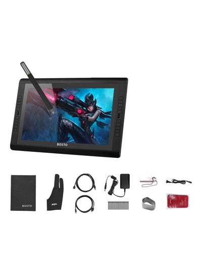 Buy HD IPS Graphic Tablet Black in Saudi Arabia