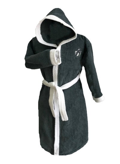 Buy Kids Hooded Bath Robe For 12 Years White S in Saudi Arabia