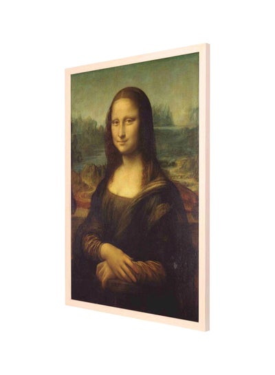 Buy Monalisa Framed Wall Painting Brown/Green/Black 73x53centimeter in Saudi Arabia