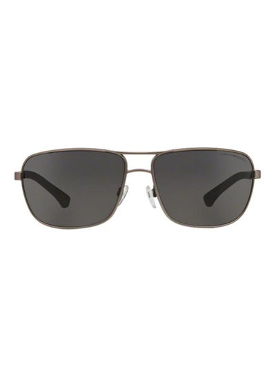 Buy Men's UV-Protection Rectangular Sunglasses - Lens Size: 64 mm in UAE