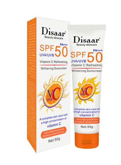 Buy Vitamin C Refreshing SPF 50 PA+++Sunscreen 50grams in UAE