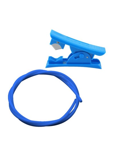 Buy 3D Printer PTFE Nozzle Feed Tube With Cutter Blue in Saudi Arabia