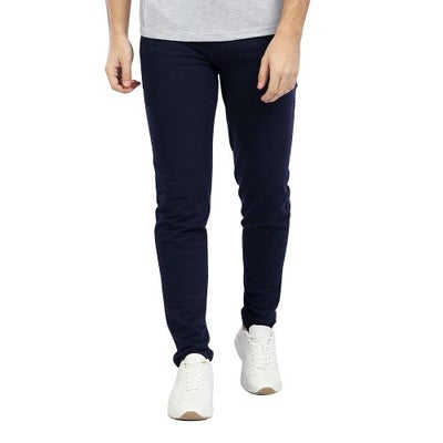 Buy Mid Rise Cotton Sweatpants Navy in Egypt