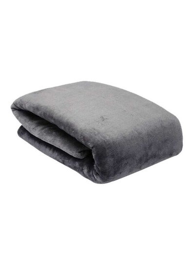 Buy Lavish Blanket polyester Grey Twin in Saudi Arabia