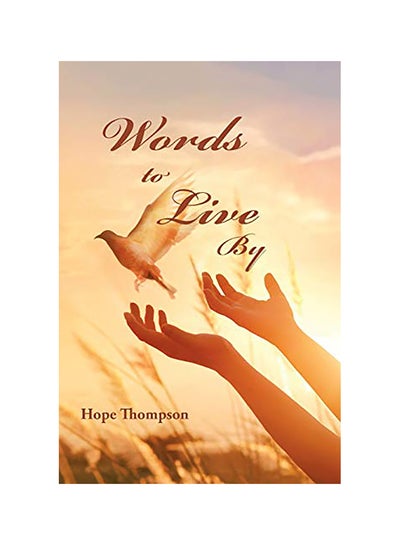 Buy Words to Live By hardcover english in UAE