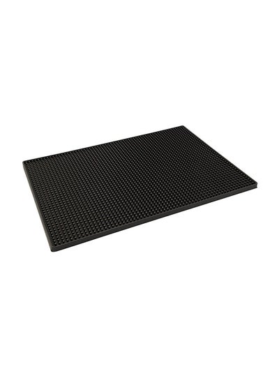 Buy High-Grade Bar Service Mat Black 45.4 x 30.8 x 1centimeter in Saudi Arabia