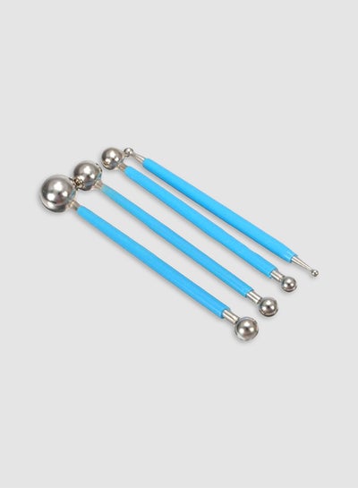 Buy 4-Piece Baking Cake Tools Blue 13x4x3centimeter in UAE