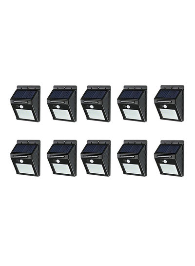 Buy 10-Piece Night Sensor Light Black/White 1.2kg in UAE