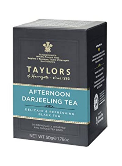 Buy Afternoon Darjeeling Tea 20 Bags 50grams in UAE