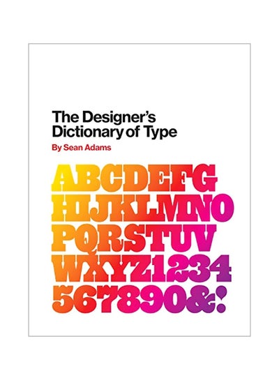 اشتري The Designers Dictionary Of Type Hardcover في الامارات