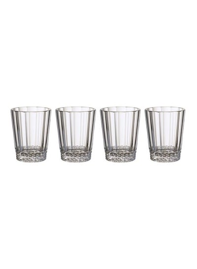 Buy 4-Piece Opera Drinking Glass Set Clear in UAE