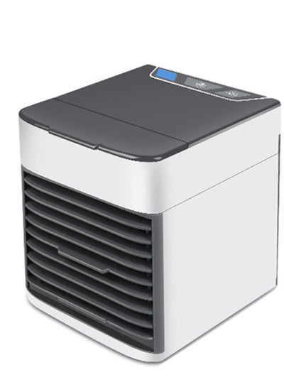 Buy USB Air Conditioner Fan White/Grey in UAE