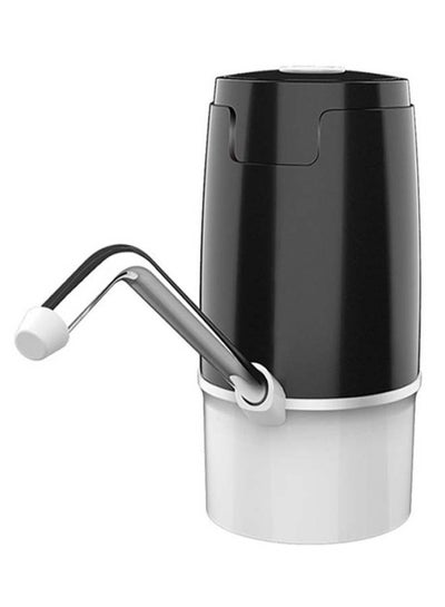 Buy 2-Piece USB Rechargeable Electric Water Dispenser Set TBD052349101 Silver/Black in UAE