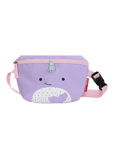 Buy Animal Printed Lunch Bag - Purple/White in UAE