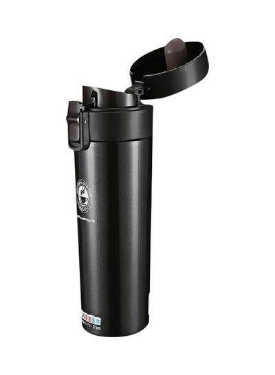 Buy Stainless Steel Thermal Flask Black 8.2x3.3x3.4cm in Egypt