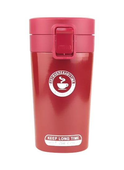 Buy Stainless Steel Thermal Flask Red 16.8x8.6x2.2cm in Egypt