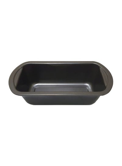 Buy Stainless Steel Cake Baking Pan Black 20x10x6centimeter in Egypt