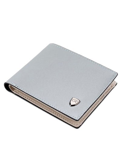 Buy 2-Fold Ultrathin Multi-Functional Casual Wallet Grey in UAE