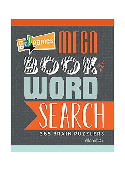 اشتري Go!Games Mega Book Of Word Search Paperback الإنجليزية by John M. Samson في الامارات