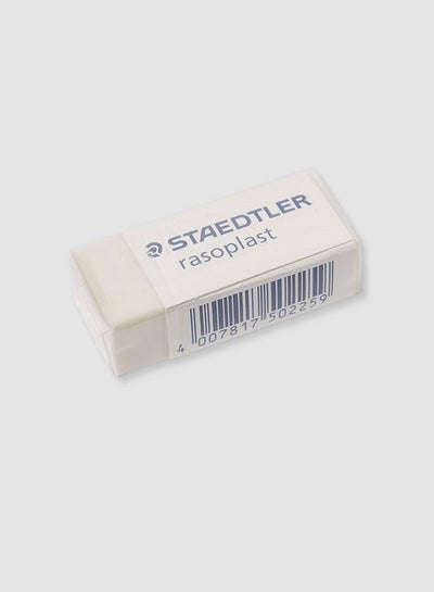Buy Staedtler Rasoplast Eraser Off White in UAE